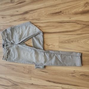 Banana Republic Sculp Skinny Denim Jeans In Light Gray sz 4